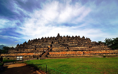 Indonezja Światowe Dziedzictwo, Yogyakarta, Indonezja, Światowe, Dziedzictwo, Yogyakarta, Tapety HD HD wallpaper
