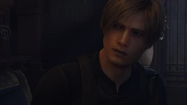 Leon Kennedy, Leon S. Kennedy, Resident Evil, Resident Evil 4 remake, Capcom, PlayStation, Playstation 5, PlayStation Share, gry wideo, postacie z gier wideo, Tapety HD