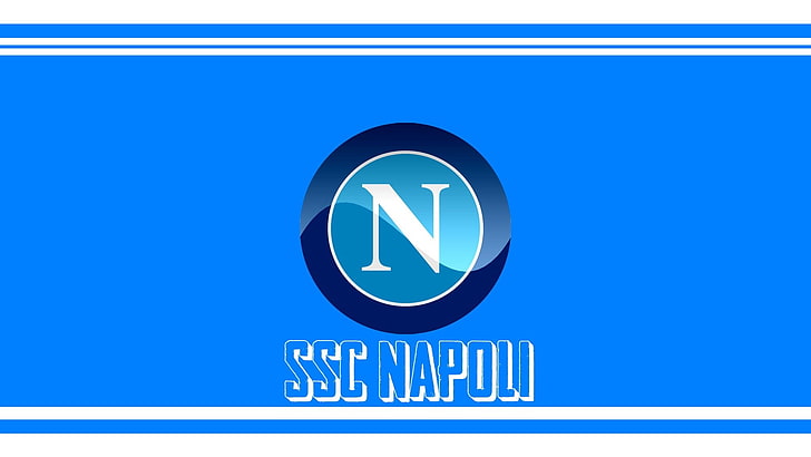 Logo SSC Napoli, Napoli, sport, Włochy, kluby piłkarskie, piłka nożna, Tapety HD