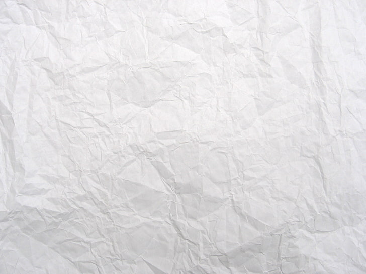 papier imprimé blanc, papier, fond, froissé, Fond d'écran HD