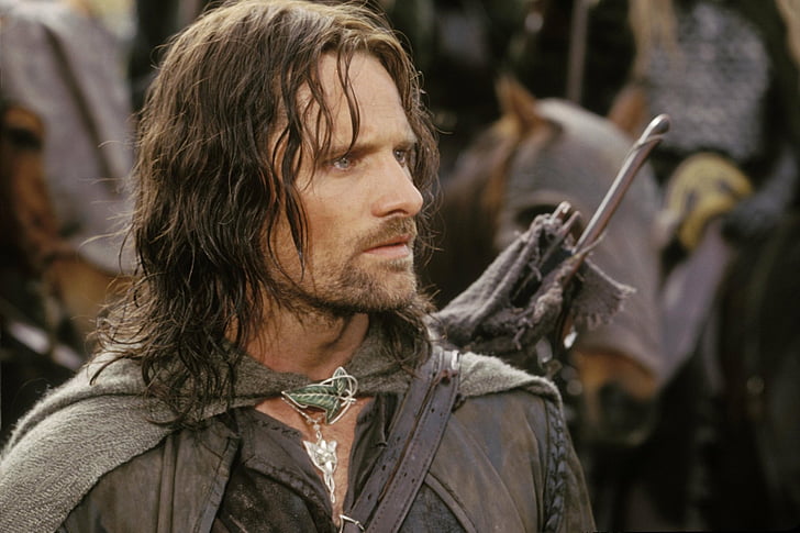 Penguasa Cincin, Penguasa Cincin: Dua Menara, Aragorn, Viggo Mortensen, Wallpaper HD