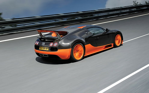 Bugatti Veyron 16.4 Super Sport, Bugatti Veyron Super Sport, Bugatti, วอลล์เปเปอร์ HD HD wallpaper