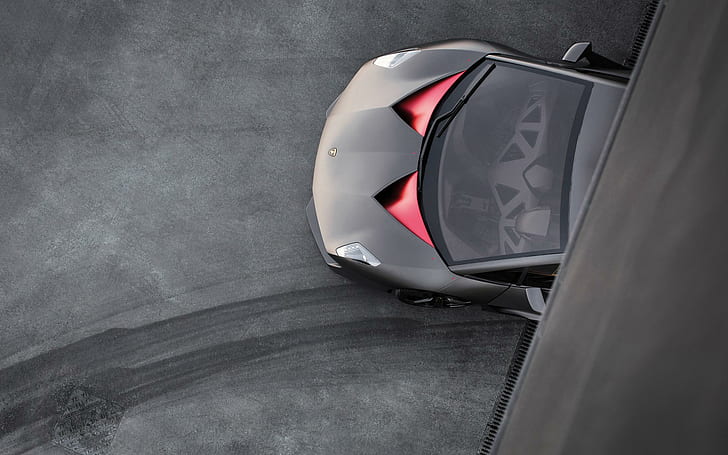 Lamborghini Sesto Elemento Concept 3 ، سيارة سوداء ، مفهوم ، لامبورغيني ، سيستو ، إليمينتو ، سيارات، خلفية HD