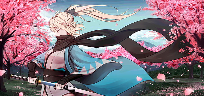 Fate Series, Fate/Grand Order, Okita Souji, HD wallpaper HD wallpaper