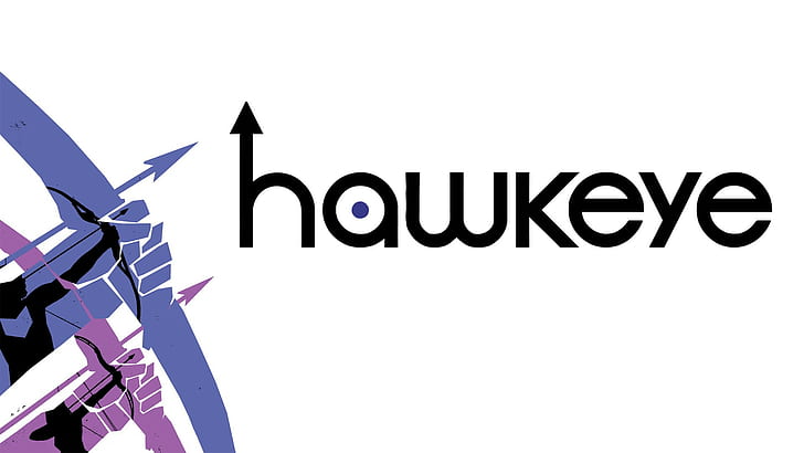 Hawkeye HD, logo hawkeye, fumetti, hawkeye, Sfondo HD