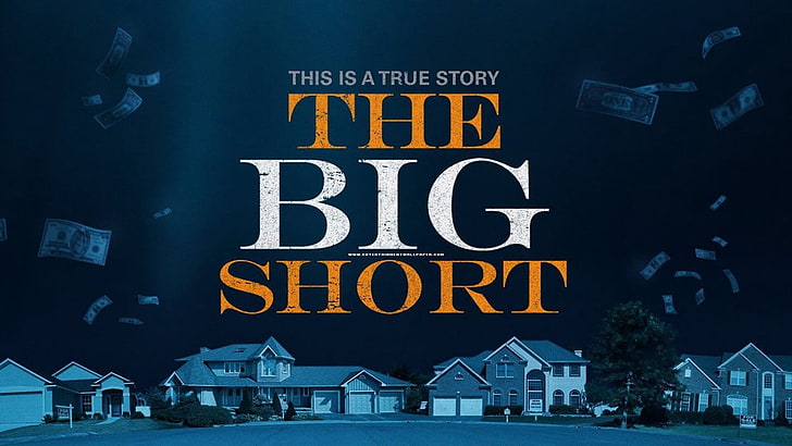 The Big Short illustration, il grande cortometraggio, iscrizione, film, Sfondo HD