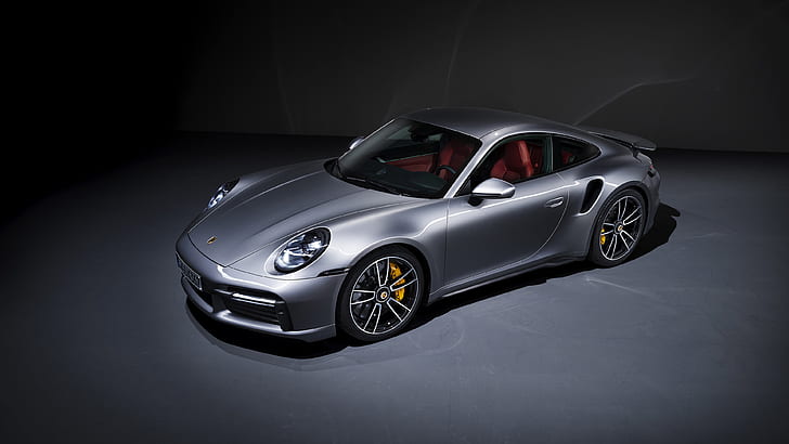 Porsche 911 Turbo S, mobil, kendaraan, lampu sorot, Wallpaper HD