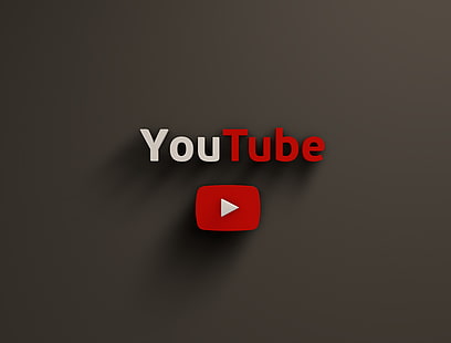 Teknoloji, Youtube, Logo, HD masaüstü duvar kağıdı HD wallpaper