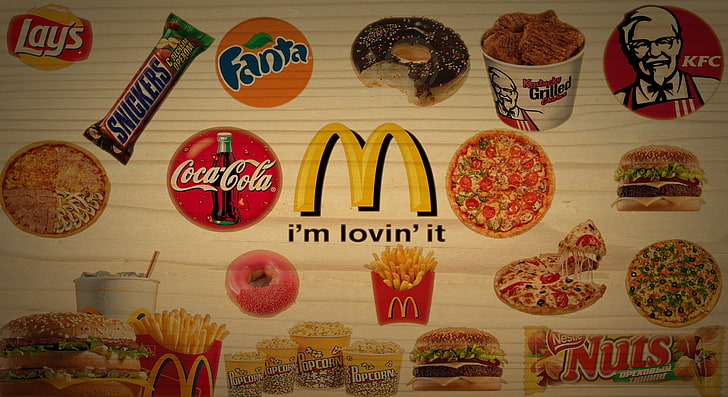 Products, McDonald's logo, Other, , brand, HD wallpaper