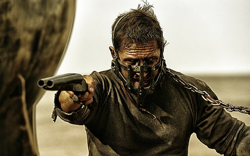 Mad Max: Fury Road, Mad Max, Tom Hardy, escopeta, Fondo de pantalla HD HD wallpaper