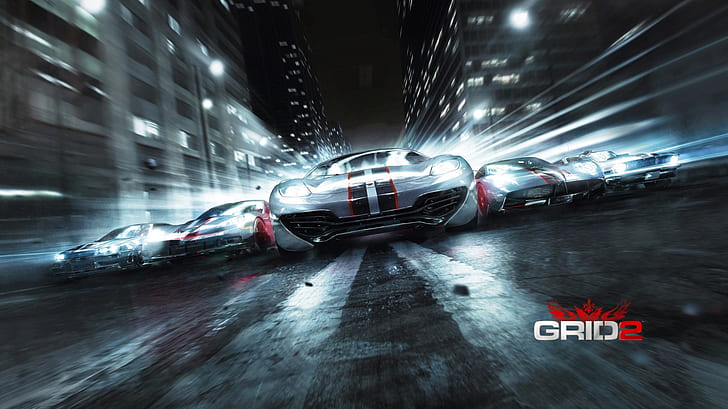grid 2, hD Picture, race Game, HD wallpaper