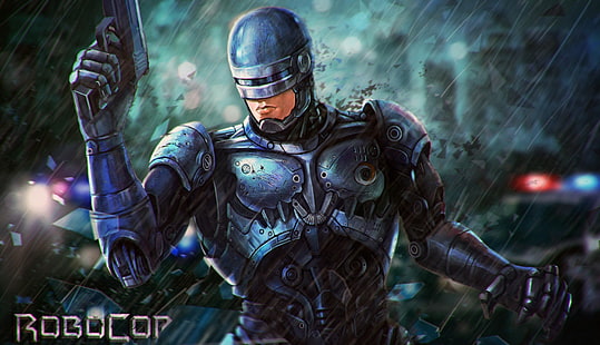 Robocop 3D-Spiel Hintergrundbilder, Filme, RoboCop, Kunstwerke, HD-Hintergrundbild HD wallpaper
