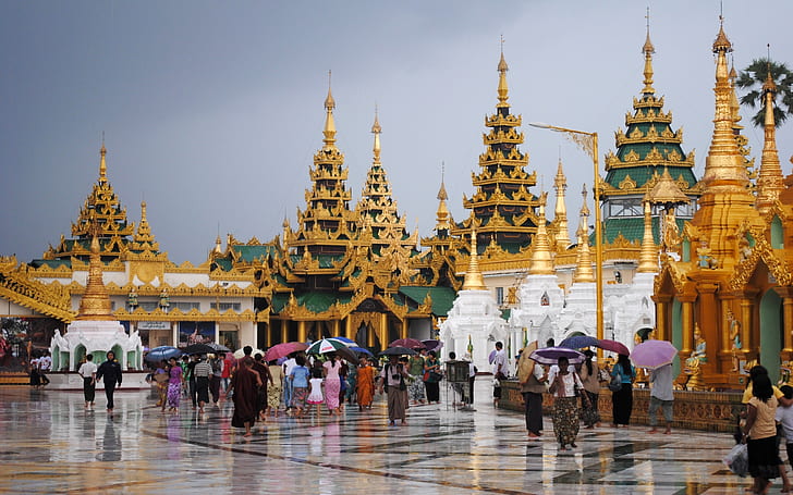 Shwedagon Pagoda Dsc 0253, Tapety HD