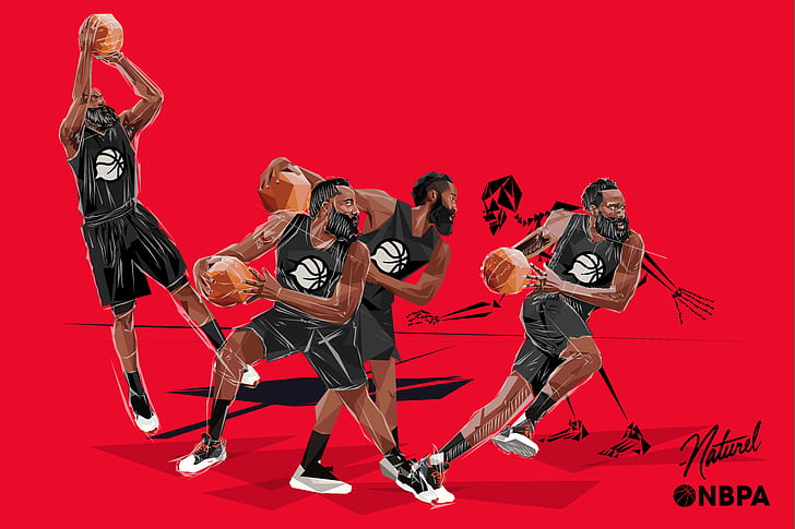 Basketball, James Harden, HD wallpaper