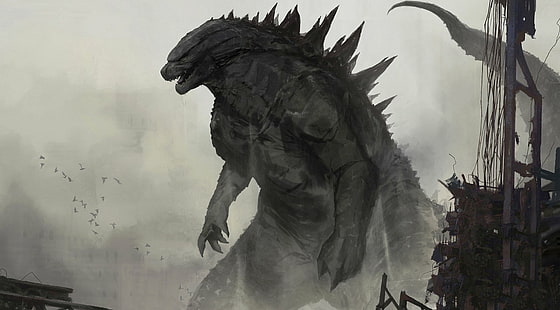 Godzilla, Godzilla (2014), HD wallpaper HD wallpaper