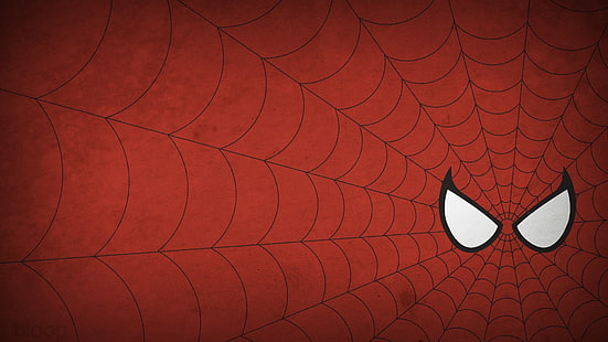 Papel de parede do Homem-Aranha, Homem-Aranha, histórias em quadrinhos, Blo0p, Marvel Comics, super-herói, Heróis da Marvel, HD papel de parede HD wallpaper