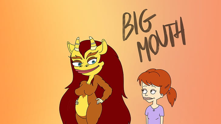 TV Show, Big Mouth, Connie (Big Mouth), Hormone Monstress, Jessi Glaser, HD wallpaper
