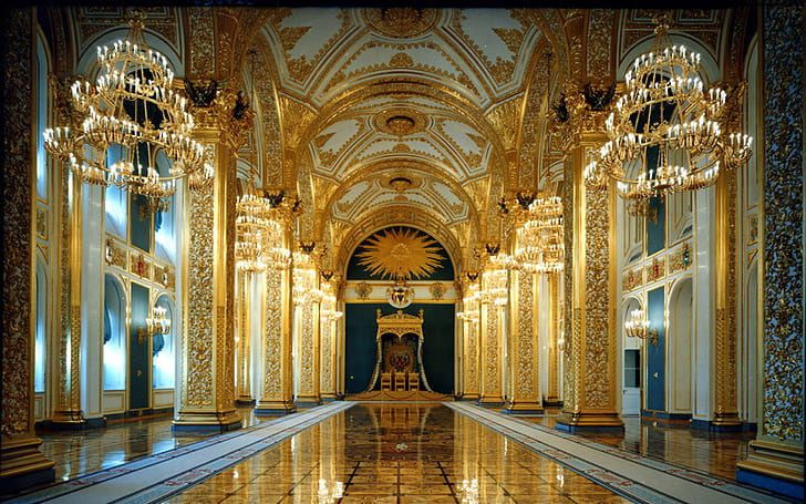 Kremlin Hall Moscow Russia 96938, HD wallpaper