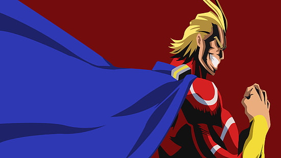 Аниме, My Hero Academia, All Might, Boku no Hero Academia, HD тапет HD wallpaper