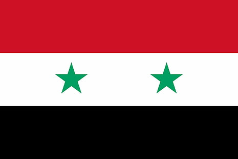 Bendera 2000px, syria svg, Wallpaper HD HD wallpaper