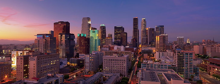 pendirian kota, kota, kota, CA, AS, Los Angeles, California, Wallpaper HD