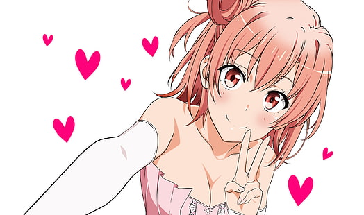Anime، My Teen Romantic Comedy SNAFU و Yui Yuigahama، خلفية HD HD wallpaper