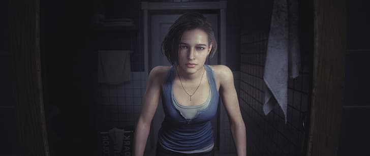Resident Evil 3 Remake, Jill Valentine, ultrawide, วอลล์เปเปอร์ HD