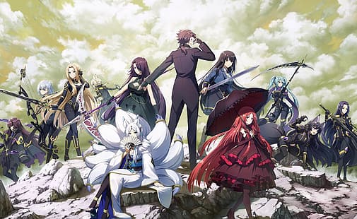 Die Eminenz im Schatten, Shadow Garden, Anime Girls, Anime, HD-Hintergrundbild HD wallpaper