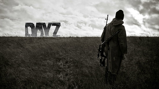 Gewehr mit Zielfernrohr, Videospiele, DayZ, Pistole, Hut, HD-Hintergrundbild HD wallpaper