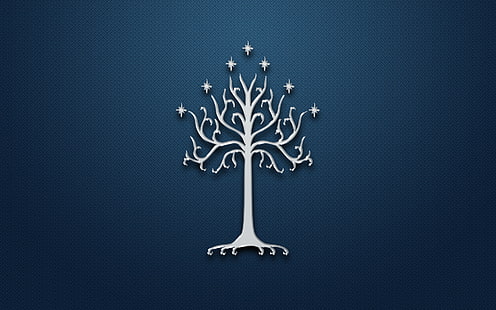 Władca Pierścieni, Władca Pierścieni, Białe Drzewo Gondoru, Tapety HD HD wallpaper