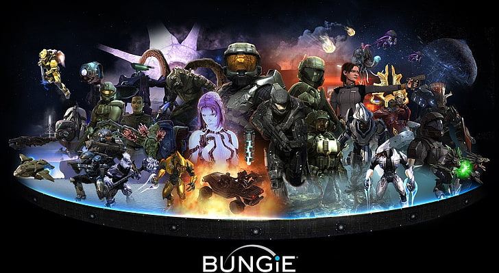Halo Bungie ، ورق حائط Bungie الرقمي ، ألعاب ، Halo، خلفية HD