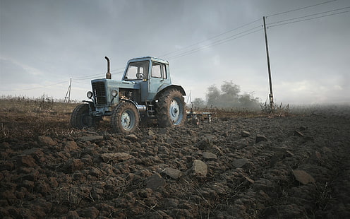 трактор, Беларус, HD тапет HD wallpaper