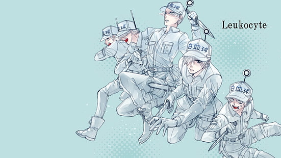 Anime, Cells at Work!, U-1146 (Cells At Work!), HD tapet HD wallpaper