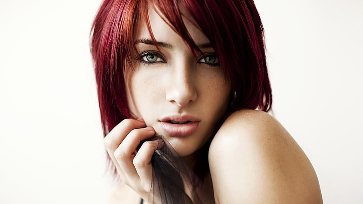 berambut merah, Susan Coffey, wanita, Wallpaper HD