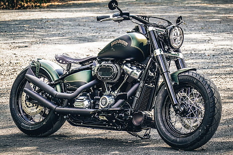 Motociclette, Moto custom, Harley-Davidson, Thunderbike Customs, Sfondo HD HD wallpaper