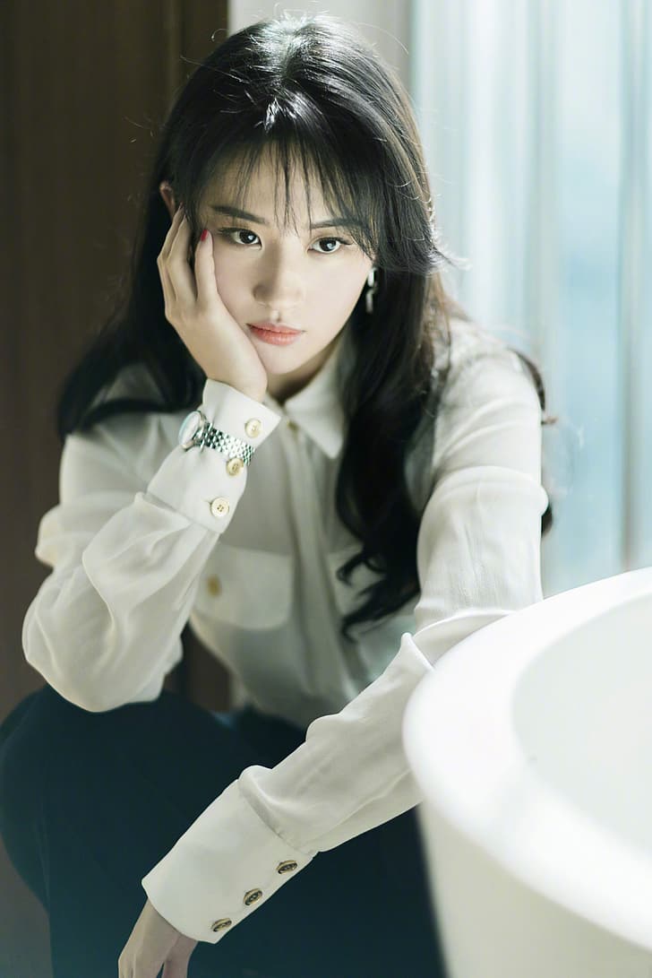 Yifei Liu, Star (Marvel), actor, women, HD wallpaper
