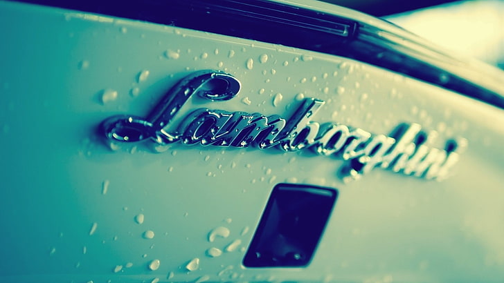แก้วเซรามิคสีฟ้าและสีขาวรถยนต์ Lamborghini, วอลล์เปเปอร์ HD
