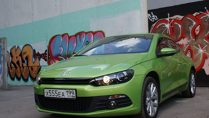 car, Volkswagen Scirocco, Volkswagen, HD wallpaper