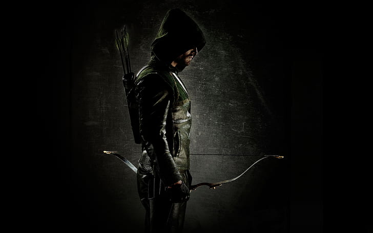 Green Arrow, green, arrow, HD wallpaper