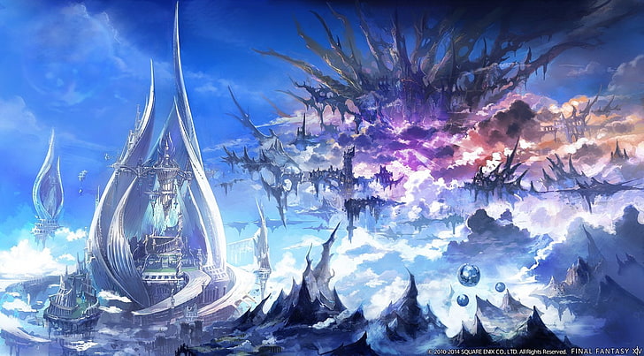 Final Fantasy, Final Fantasy XIV: Un royaume rené, Fond d'écran HD