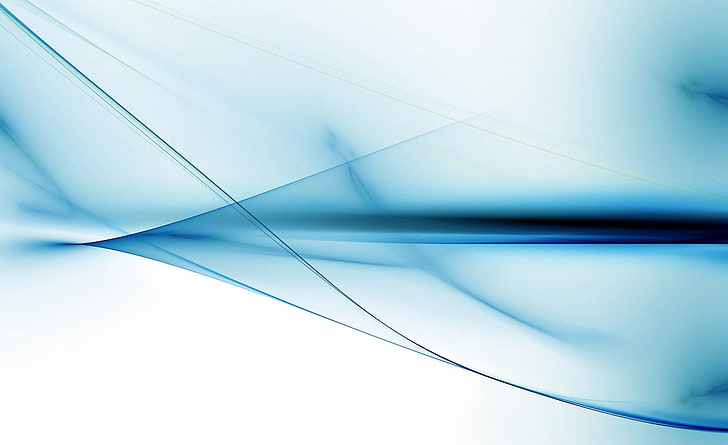 Ilustración abstracta azul y blanco, gris y negro, Aero, blanco, azul, Fondo de pantalla HD