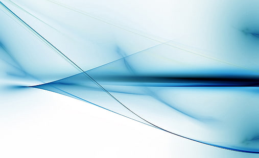 Illustrazione astratta blu e bianca, grigia e nera, Aero, bianco, blu, Sfondo HD HD wallpaper