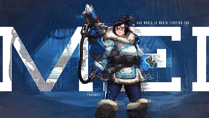 Mei (Overwatch), Overwatch, HD wallpaper