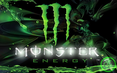 Monster Energy 3D wallpaper, Monster Energy, HD wallpaper HD wallpaper
