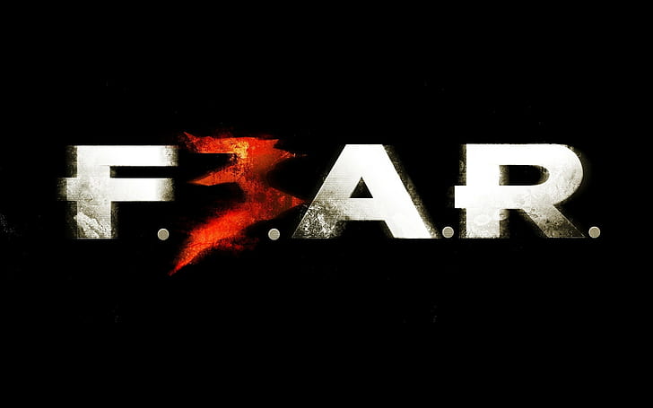 F.E.A.R. Black HD, video games, black, a, r, e, f, HD wallpaper