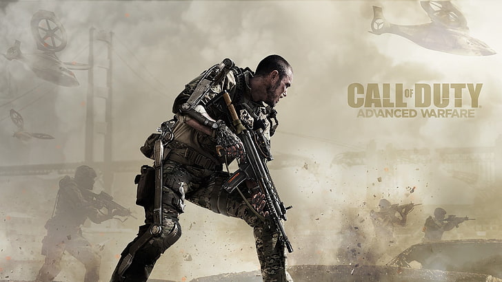 Fondo de pantalla de Call of Duty Advanced Warfare, Call of Duty: Advanced Warfare, videojuegos, personajes de videojuegos, Call of Duty, Fondo de pantalla HD