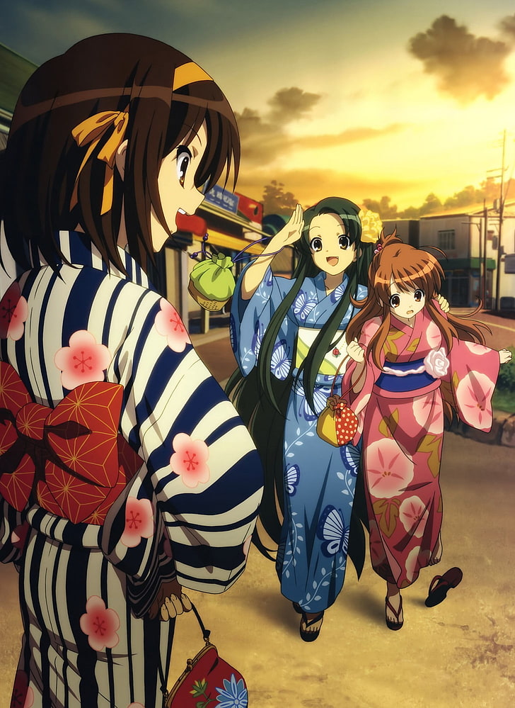 Anime, The Melancholy of Haruhi Suzumiya, HD wallpaper | Wallpaperbetter