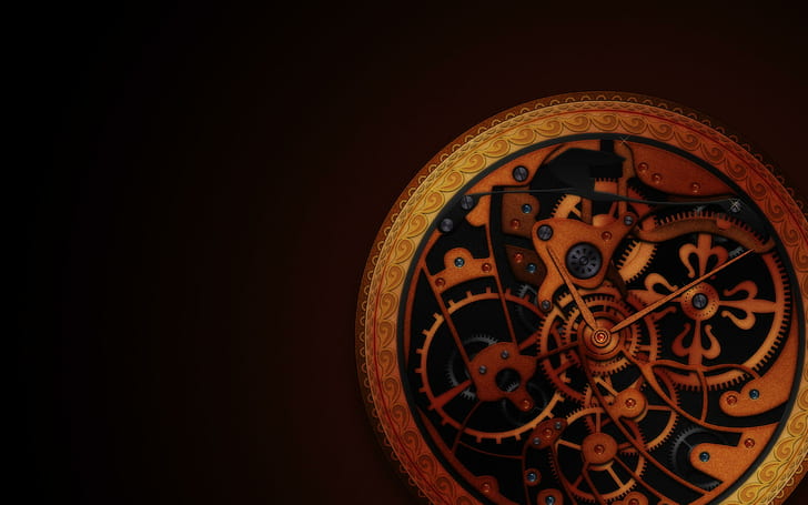 The Golden Compass, golden, compass, creative and graphics, HD wallpaper