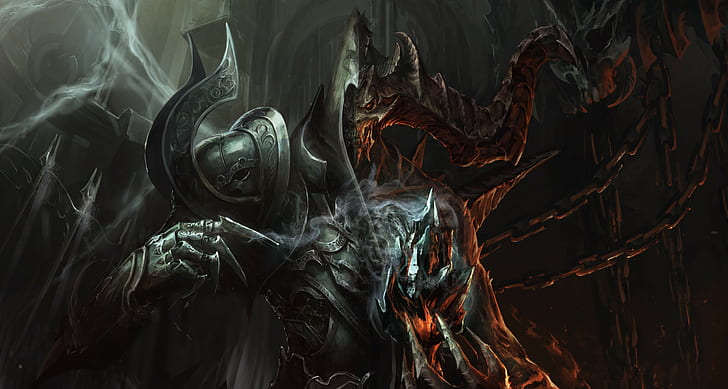karya seni, video game, Diablo 3: Reaper of Souls, Diablo III, Wallpaper HD