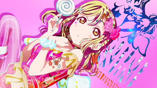 Anime, Love Live!Sunshine !!, Hanamaru Kunikida, Fond d'écran HD HD wallpaper